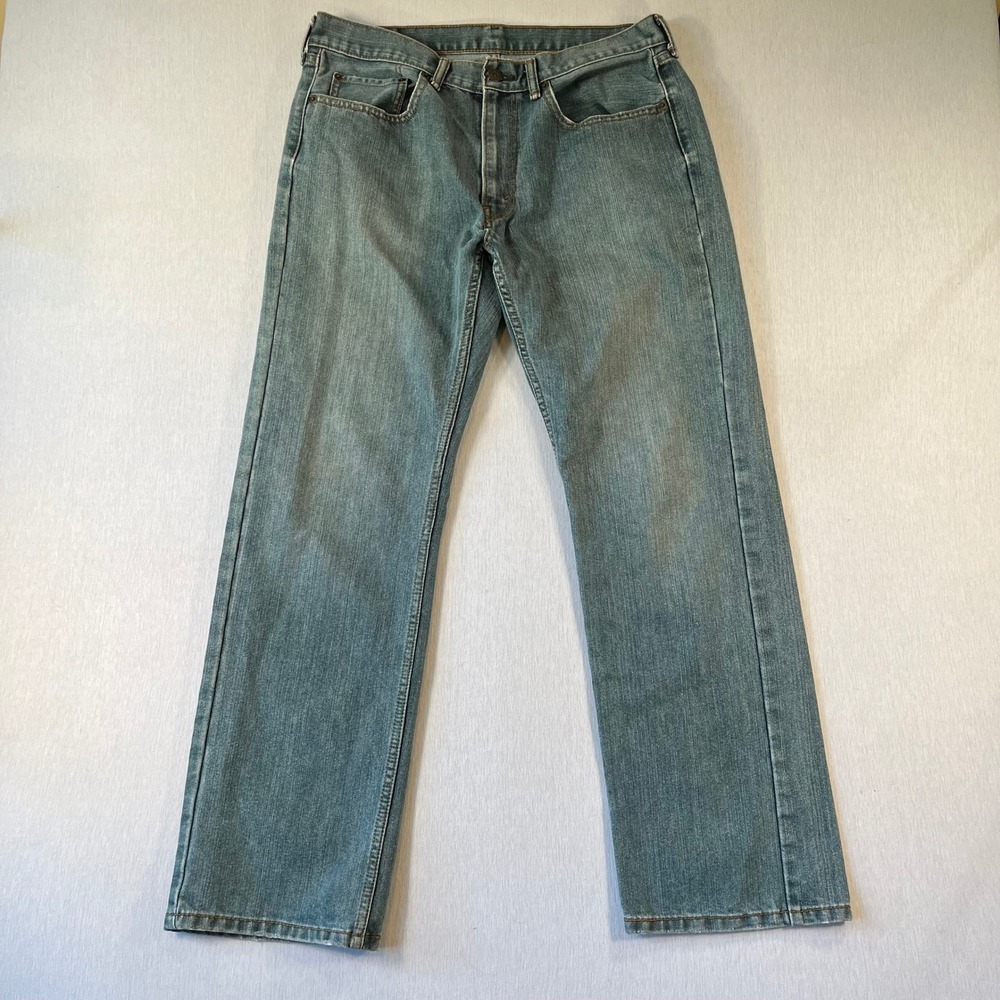 Levis 559 Relaxed Straight Jeans Mens 34x32 (Fit 34x30) Denim Medium Wash Pants